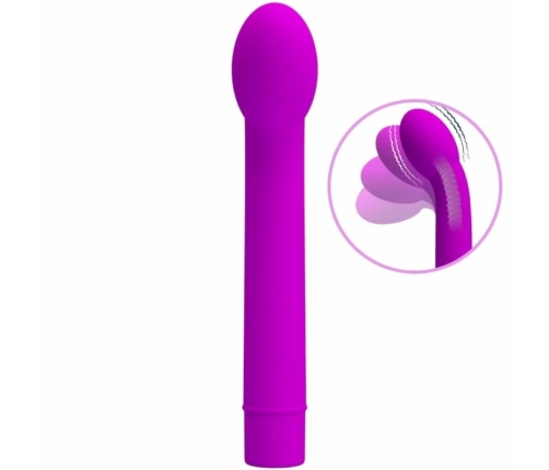 Pretty Love Logan Intimate Silicone Device 10 Modes Purple