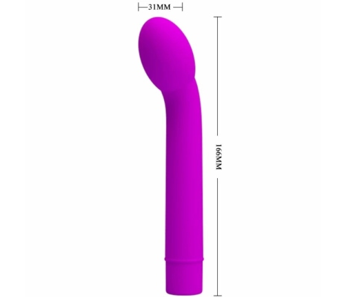 Pretty Love Logan Intimate Silicone Device 10 Modes Purple