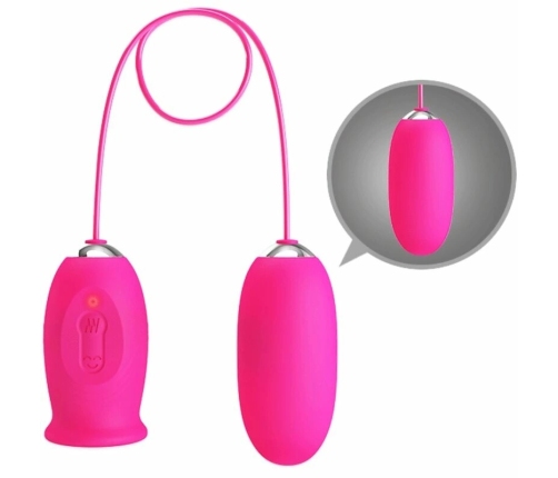 Pretty Love Daisy Intimate Egg Pink - Dual Vibration & Licking Modes