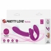 Pretty Love Valerie Double Intimate System 12 Modes Purple Silicone