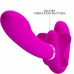 Pretty Love Valerie Double Intimate System 12 Modes Purple Silicone