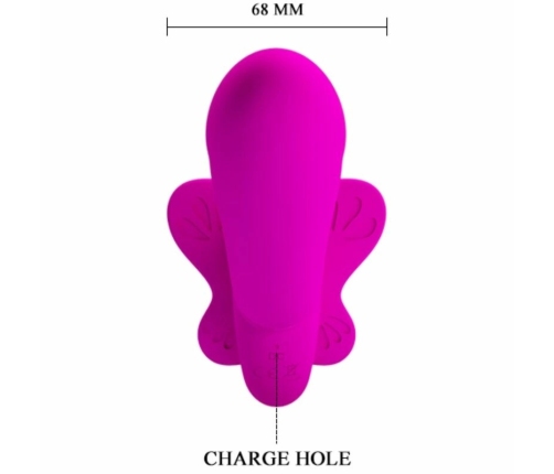 Pretty Love Valerie Double Intimate System 12 Modes Purple Silicone