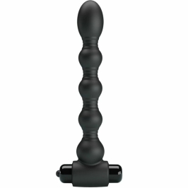Pretty Love Lynn Silicone Plug 10-Mode Black, Ergonomic Intimate System
