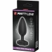 Pretty Love BI-040107 Intimate Silicone Plug 10-Mode Black Medium