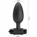 Pretty Love BI-040107 Intimate Silicone Plug 10-Mode Black Medium