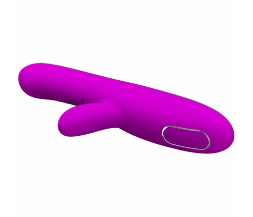 Pretty Love Angelique Intimate Device with Clitoral Stimulator Purple