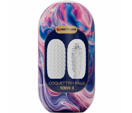 Pretty Love Venus X Silicone Intimate Sleeve White, Flexible Design