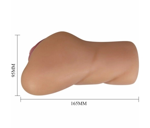 CRAZY BULL Eliana BM-009235N-1A Intimate Dual-Entry Mulatto Model TPR