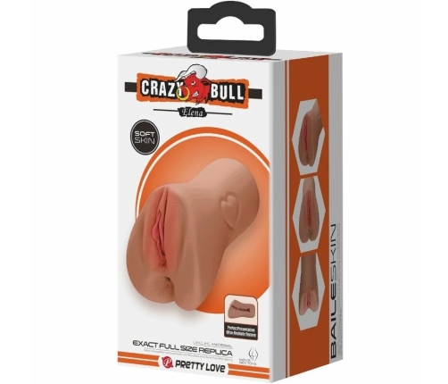 CRAZY BULL BM-009238N-1A Anatomical Double-Entry Intimate Machine, TPR, Heart Detail