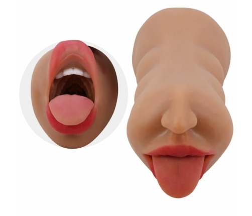 CRAZY BULL - SARAH DOUBLE MASTURBATOR MOUTH & VAGINA FLESH