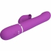 Pretty Love BW-500012-3 4-in-1 Vibrating Silicone Device Purple