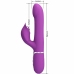 Pretty Love BW-500012-3 4-in-1 Vibrating Silicone Device Purple
