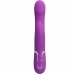 Pretty Love BW-500012-3 4-in-1 Vibrating Silicone Device Purple