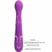 Pretty Love Dejon 3-in-1 Multifunction Rabbit Vibrator Purple Silicone