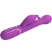 Pretty Love Dejon 3-in-1 Multifunction Rabbit Vibrator Purple Silicone