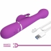 Pretty Love Dejon 3-in-1 Multifunction Rabbit Vibrator Purple Silicone