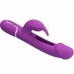 Pretty Love Kampas BW-500025-3 Intimate 3-in-1 Silicone Vibrator Purple
