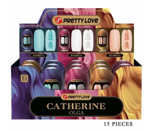 Pretty Love Olga Set - 15-Piece Silicone Intimate Sleeve Collection