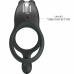 Pretty Love Seth Black Dual Vibrating Ring with Rabbit Attachment 7 Modes