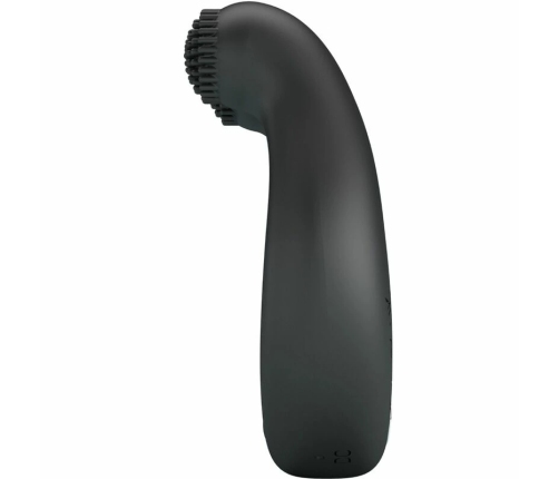 Pretty Love Dahlia Silicone Vibrating Ring 12 Modes Black USB Rechargeable