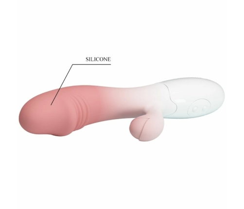 Pretty Love Snappy Rabbit Intimate Machine 30 Modes Pink Silicone