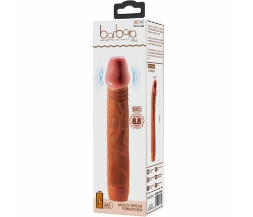 Baile Bob Vibrating Intimate Device 22.5cm Mulatto TPR Textured