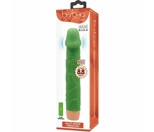 Baile Bill Vibrating Intimate Machine 22.5 cm Green TPR