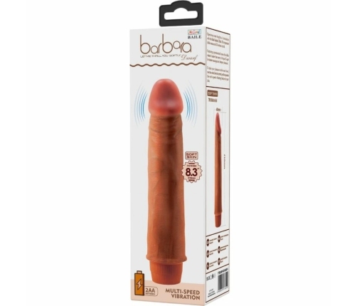 BAILE BW-001050R-1 Intimate Vibrating Model 21cm Mulatto TPR