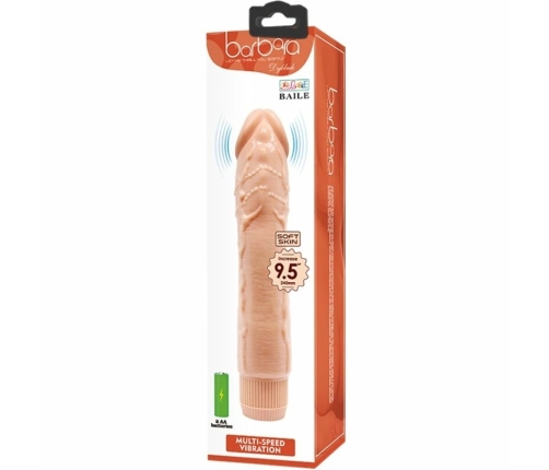 Baile Dybbuk Vibrating Intimate Device 24 cm, Flesh Tone, TPR