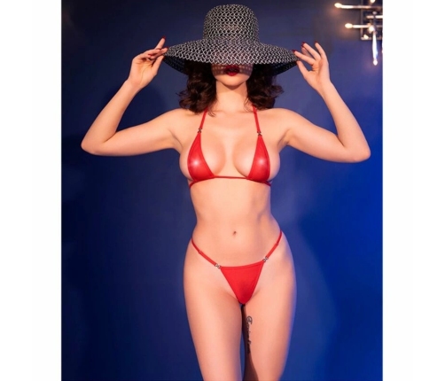 CHILIROSE - CR 4840 MICRO BIKINI ROJO S/M