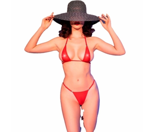 CHILIROSE - CR 4840 MICRO BIKINI ROJO S/M