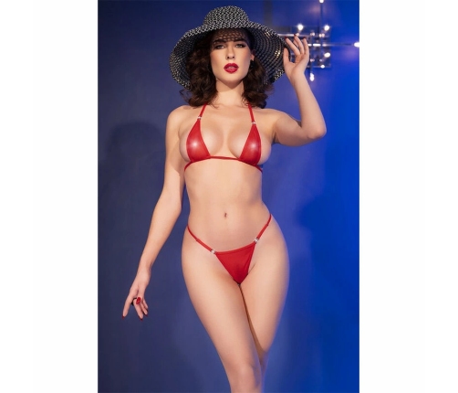 CHILIROSE - CR 4840 MICRO BIKINI ROJO S/M