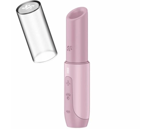 Satisfyer Secret Kiss Wave Intimate Air Pulse Device Pink Travel Size