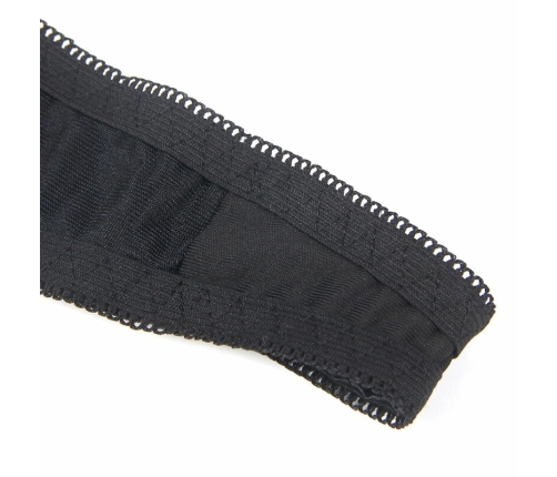 SUBBLIME 955205 Lingerie Set with Adjustable Bow Black L/XL