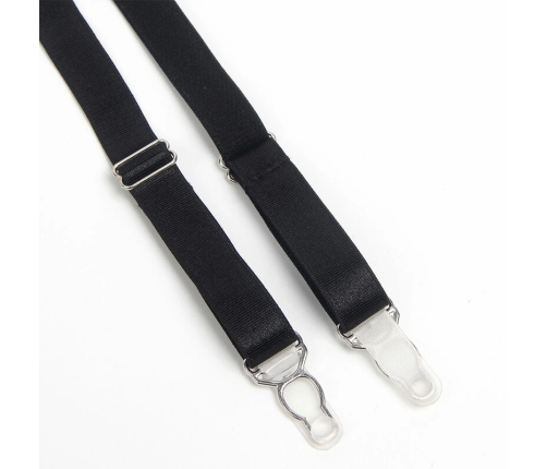 SUBBLIME 955243 Black Lingerie Set with Garter Belt L/XL