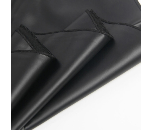 SUBBLIME - 955373 VESTIDO CON TIRANTES DE CUERO NEGRO S/M