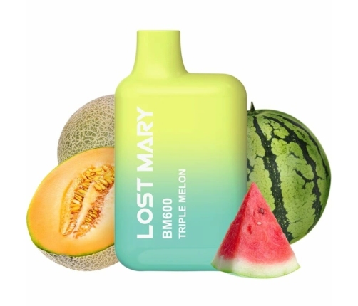 Lost Mary BM600 Jednorazowy Vaper 2% Triple Melon 600 zaciągnięć