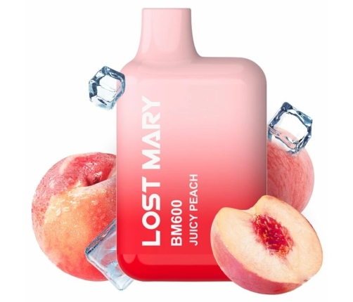 Lost Mary BM600 Disposable Vape 2% Nicotine Juicy Peach 600 Puffs