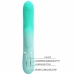 Pretty Love Gigi Aqua Green Dual-Action Intimate Device Silicone