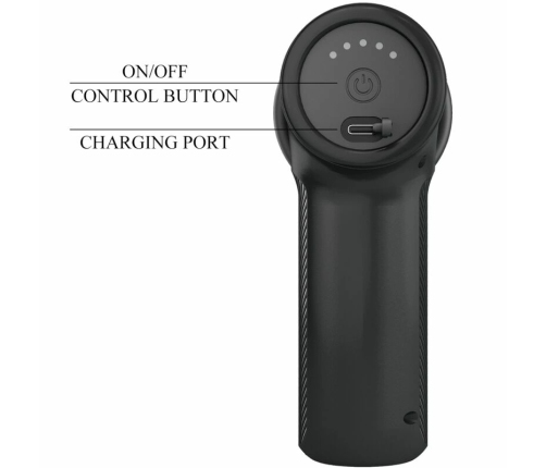Pretty Love DJ Doctor Massager BW-055029 5-Mode Black USB-C