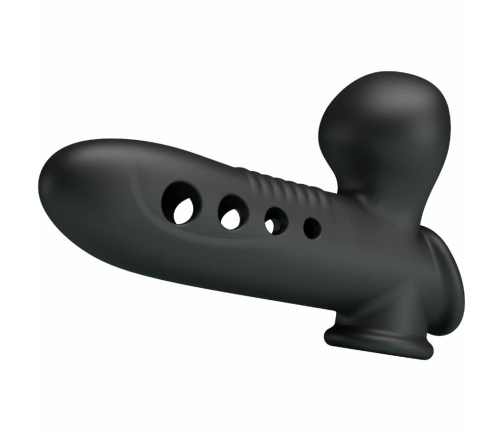 Pretty Love Crane Silicone Extension Sleeve with Adjustable Airbag Black