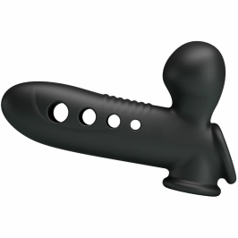Pretty Love Crane Silicone Extension Sleeve with Adjustable Airbag Black