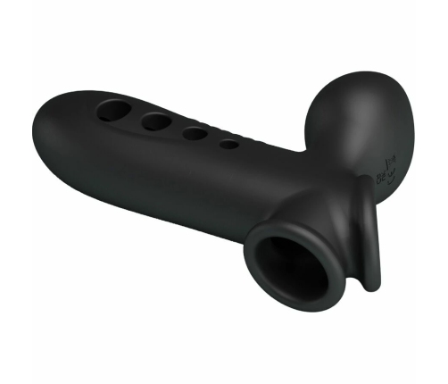 Pretty Love Crane Silicone Extension Sleeve with Adjustable Airbag Black