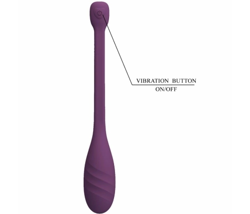 PRETTY LOVE - LEVIATHAN VIBRADOR CONTROLADO POR APP MORADO