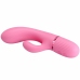 Pretty Love BW-500059 Silicone Dual Stimulation Vibrator Pink USB 10 Modes