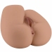 CRAZY BULL BM-009251Z Intimate Dual-Channel Anatomical Vibrating Model, Flesh Tone, Remote Controlled