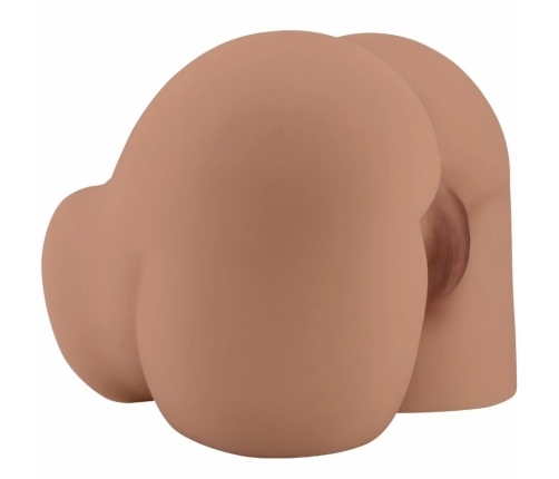 CRAZY BULL BM-009251Z Intimate Dual-Channel Anatomical Vibrating Model, Flesh Tone, Remote Controlled