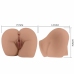 CRAZY BULL BM-009251Z Intimate Dual-Channel Anatomical Vibrating Model, Flesh Tone, Remote Controlled