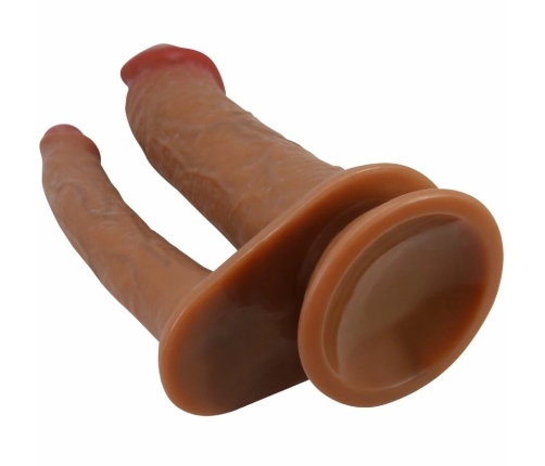 Pretty Love Goran Anatomical Double-Shaped TPR Model, Natural Mulato