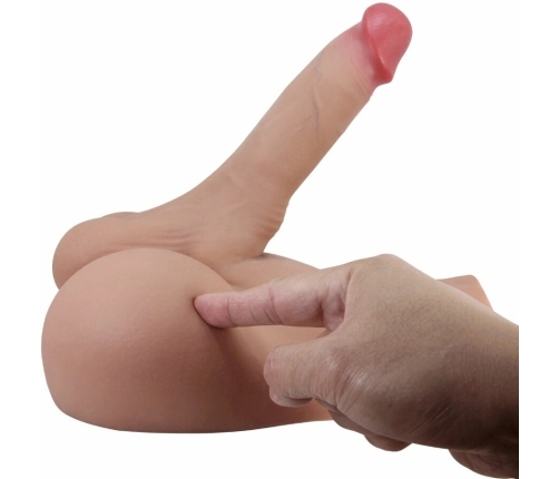 CRAZY BULL Rhyne Back Anatomical Model Bendable TPE Large Size